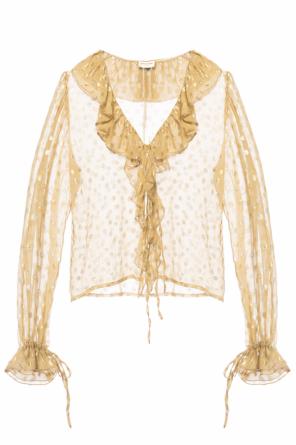 Sheer top, zdjęcie 1 Sheer top od Saint Laurent